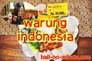 【在住者大絶賛】バリ島でナシチャンプル食べるならワルンインドネシア！